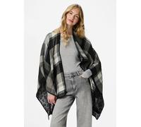 Pieces Pcjalina Poncho Reversable Bc T.U Gris