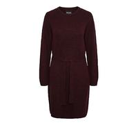 PIECES PCJULIANA LS O-Neck Knit Dress Noos BC, Puerto Tawny., M