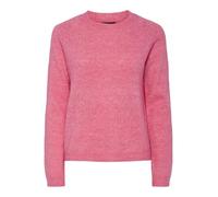 PIECES Pcjuliana LS O-Neck Knit Noos BC Jersey de Punto, Lemonada Rosa, L para Mujer