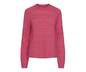 PIECES Pcjuliana LS O-Neck Knit Noos BC Jersey de Punto, Morado, M para Mujer