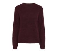 PIECES Pcjuliana LS O-Neck Knit Noos BC Jersey de Punto, Puerto Tawny, M para Mujer