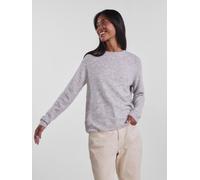 Pieces Pcjuliana Ls O-Neck Knit Noos Bc M Gris