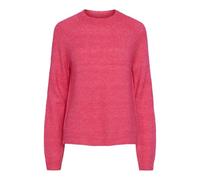 PIECES PCJULIANA LS O-Neck Knit Noos BC Suéter Tejido, Beetroot Purple, S para Mujer