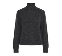 PIECES Pcjuliana LS Rollneck Knit Noos BC Jersey de Punto, Gris Oscuro, XS para Mujer
