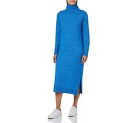 Pieces Pcjuliana LS Vestido de Punto con Cuello Redondo Noos BC, Azul (French), XL para Mujer