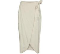 PIECES Pckalou HW Wrap Skirt Falda Cruzada, Abedul, S Mujeres