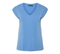 PIECES Pckamala tee Noos BC, Camiseta para Mujer, Azul (Blue), M