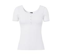 PIECES Pckitte SS Top Noos BC, Camiseta para Mujer, Blanco Brillante, M