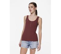 Pieces Pckitte Tank Top Noos Bc S Marrón