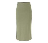 Pieces Pckylie MW Midi Skirt Noos Falda para Mujer, Deep Lichen Green, XL