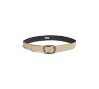 PIECES Pclaura Suede Jeans Belt Noos Cinturón, Color Dorado, Numeric_95 Mujeres