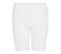 PIECES Pclondon Shorts Noos, Leggings Mujer, Blanco (Bright White), W27 (Talla del Fabricante: S/M)