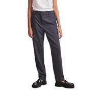 PIECES Pcluisa HW-Pantalón de Tobillo Traje, Gris, XSW x 32L para Mujer