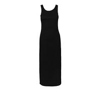 PIECES Pcluna SL Maxi Dress Sa BC Vestido, Negro, XS Mujeres