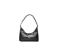 PIECES Pcmaggi Croco Shoulder Bag, Bolso de para Mujer, Negro, Einheitsgröße
