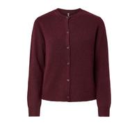 PIECES Pcmalou LS Knit Cardigan Noos BC, Puerto Tawny., XS