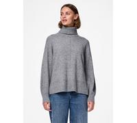 Pieces Pcmalou Ls Rollneck Knit Noos Bc S Gris