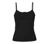 PIECES Pcmarie Singlet Poin Top JRS Noos BC, Negro, S
