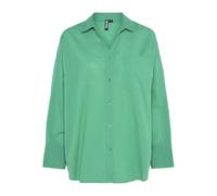 PIECES Pcmatinka LS Shirt Camisa, Simply Green, S Mujeres