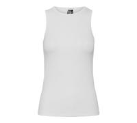 Pieces Pcmay Boxer Camiseta sin Mangas Noos BC, Blanco Brillante, XS