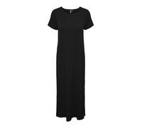 PIECES Pcmeggi SS Loose Midi Dress Vestido, Negro, L para Mujer
