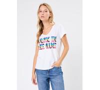 Pieces Pcmerima Ss T-Shirt Fc Bc L Blanco