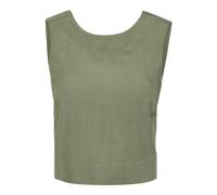 PIECES PCMINIDI SL - Pantalones Cortos Top PA BC, Color Verde., S