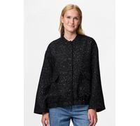 Pieces Pcminna Sequin Bomber Jacket M Negro