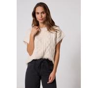 Pieces Pcmisa Sl O-Neck Knit Vest Bc L Blanco