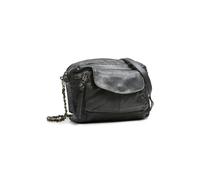 PIECES - Pcnaina Leather Cross Over, Bolsos bandolera Mujer, Negro (Black), 5,5x14x20 cm (B x H T)