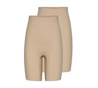 PIECES PCNAMEE Shorts Noos Pantalones Cortos, Nude/Pack:2-Pack, S-M para Mujer
