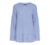 PIECES Pcnancy LS Loose O-Neck Knit Noos BC Jersey de Punto, Hortensia, S para Mujer