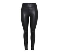 Pieces Pcnew Shiny Leggings Noos Qx, Negro, S
