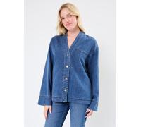 Pieces Pcnira Ls Loose Shirt M Azul