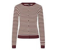 PIECES Pcnora LS O-Neck Knit Cardigan Noos BC, Puerto Tawny., XS