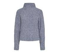 PIECES Pcnori LS-Punto de Cuello Alto con alas Jersey, Abedul/Detalles: Suave Cambray, XL para Mujer