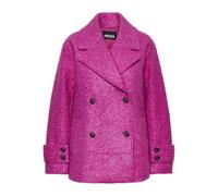PIECES Pcnova Jacket Abrigo Corto, Festival Fucsia/Detalle: Boucle, XS para Mujer