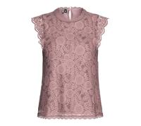PIECES Pcolline SL Lace Top Noos BC-Camiseta de Tirantes, Woodrose, L para Mujer