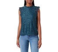 Pieces Pcolline Sl Lace Top Noos S Verde