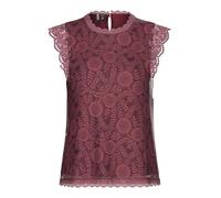 PIECES Pcolline SL Lace Top Noos Blusshirt, Puerto Tawny, XL para Mujer