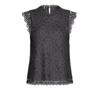 PIECES Pcolline SL Lace Top Noos Blusshirt, imán, XL para Mujer