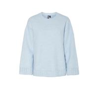 PIECES Pcorly LS O-Neck Oversize Knit Pwp BC, Color Azul., L