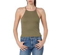 PIECES Pcostina Strap Noos BC Top para Mujer, Deep Lichen Green, L