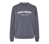 Pieces Pcpapaya LS Printed Sweat Sudadera Mujer (Pack de 1)