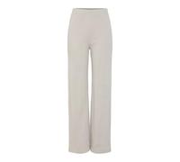 PIECES PCPEPPER HW Pants BC, Gris Plateado., S
