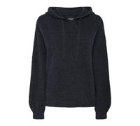 PIECES PCPIKO LS Sudadera con Capucha de Punto BC, Azul Marino/Detalle: Mezcla, S