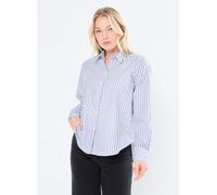 Pieces Pcranne Ls Loose Shirt Fc Bc L Blanco