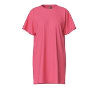 PIECES Pcria SS Dress Noos BC Vestido, Lemonada Rosa, M Mujeres