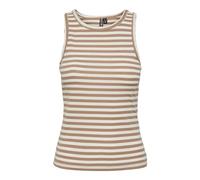 PIECES Top 'PCRUKA' umbra / offwhite, Talla M
