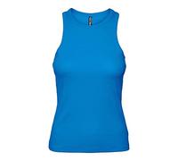 PIECES Pcruka-Camiseta de Tirantes para Boxeador, Marina, L para Mujer